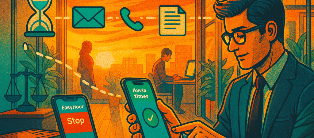 Time leakage zero: come rendicontare ogni minuto utile in studio legale